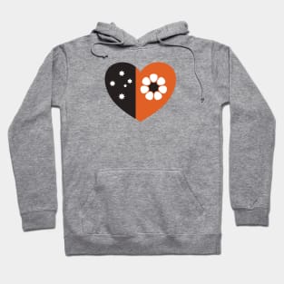 NT Flag, Heart Shape Hoodie